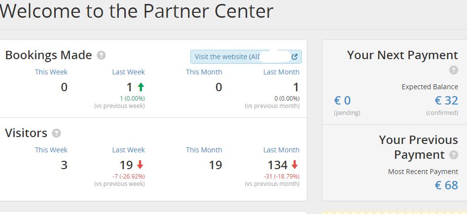 The new Booking.com partner center