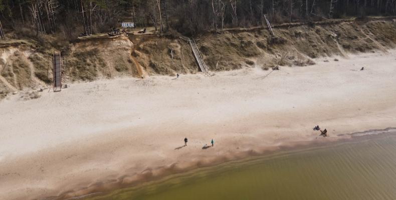 Jūrkalne Seashore bluffs