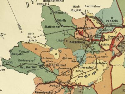 Kreiss Walk, With Homeln manor (Omuļu muiža)