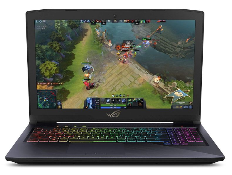 ASUS ROG STRIX Hero Edition Gaming Laptop, 15.6” IPS-Type Full HD, Intel Core i7-7700HQ Processor, GeForce GTX 1060 6GB, 16GB DDR4, 256GB M.2 SSD + 1TB Hybrid SSHD, RGB, Windows 10 Home – GL503VM-DB74