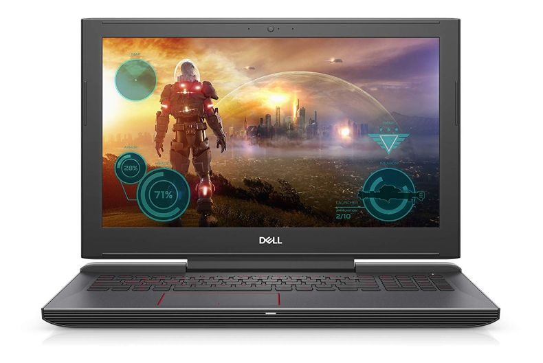 Dell Gaming Laptop G5587-5859BLK-PUS G5 - 15.6" LED Anti-Glare Display - 8th Gen Intel i5 Processor - 8GB Memory - 128GB SSD+1TB HDD - NVIDIA GeForce GTX 1060 6GB, Licorice