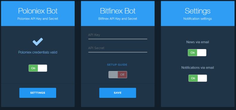 Configuring CoinLend.org bot