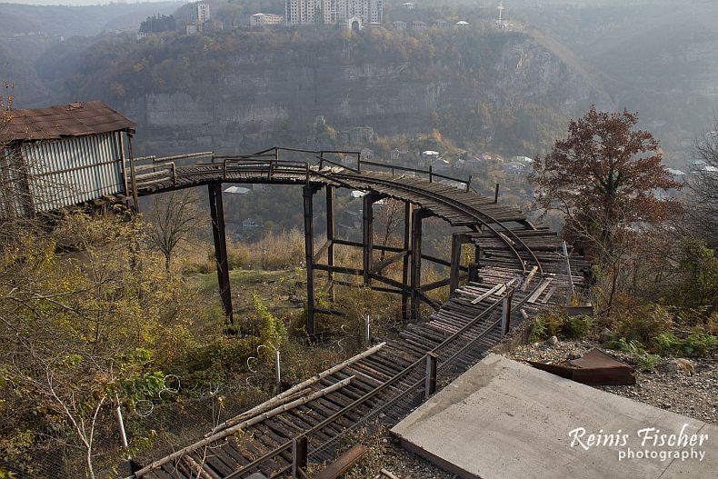 Mine railway in Chiatura