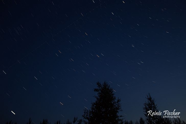 Second attempt of star trail photography